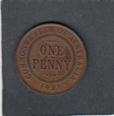 Beschrijving: 1 Penny GEORGIUS V 